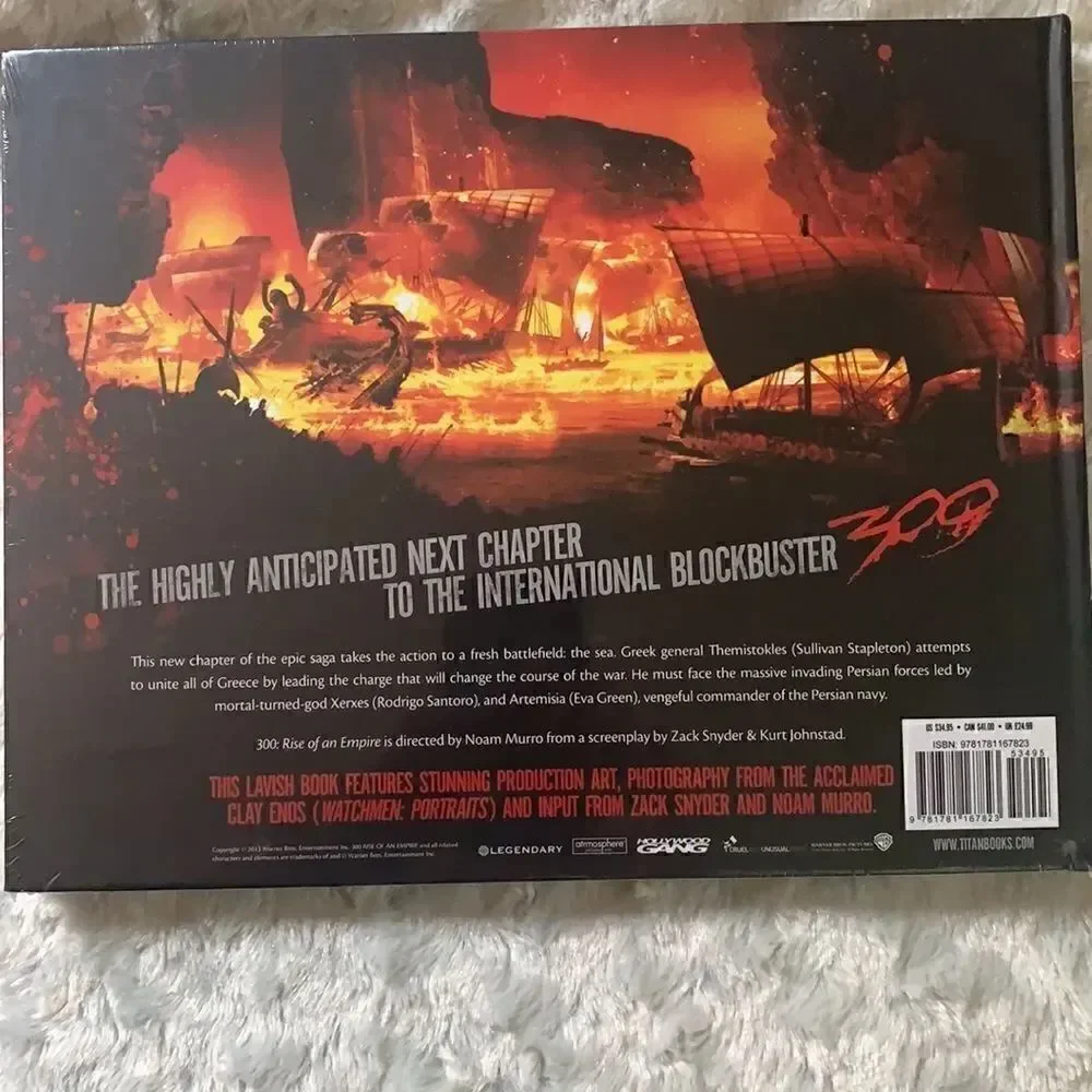 Book Graphic Novel 300 Rise of an Empire coffee table book